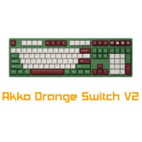 Bàn phím cơ Akko 3108 v2 DS Matcha Red Bean (Akko Orange Switch V2)