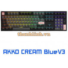 Bàn phím cơ AKKO MG108 Black & Pink (Akko Switch V3 - Cream Blue)