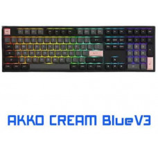 Bàn phím cơ AKKO MG108 Black & Pink (Akko Switch V3 - Cream Blue)