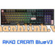 Bàn phím cơ AKKO MG108 Black & Pink (Akko Switch V3 - Cream Blue)