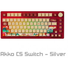 Bàn phím cơ không dây Akko PC75B Plus Year of Tiger (Akko CS Switch - Silver/Lubed)