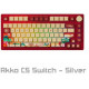 Bàn phím cơ không dây Akko PC75B Plus Year of Tiger (Akko CS Switch - Silver/Lubed)