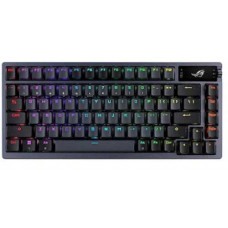 Bàn phím Gaming không dây Asus ROG AZOTH NX WL/BT/USB/Red Switch/OLED-SCR/ĐEN(90MP0316-BKUA01)