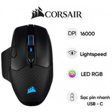 Chuột gaming không dây Corsair Corsair Dark Core RGB - CH-9315011-AP (Đen)