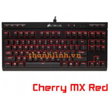 Bàn phím cơ Corsair K63 (TKL/Cherry MX Red/Đỏ) CH-9115020-NA