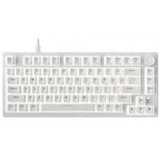 Bàn phím cơ Gaming DareU EK75 Full white (extra keycaps)