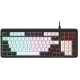 Bàn phím cơ Gaming DareU EK98 White-Black (Dream switch (Linear)/Multi-Led/PBT Double Shot OEM profile)