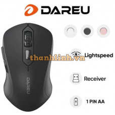 Chuột máy tính không dây DareU LM115G (Đen)