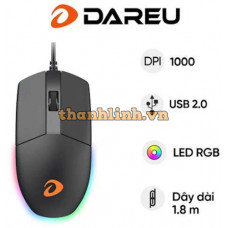 Chuột máy tính DareU LM130S (Đen)