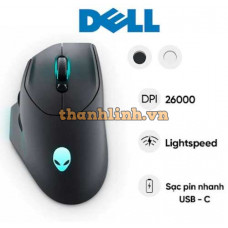 Chuột gaming không dây Dell Alienware AW620M