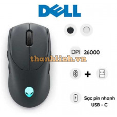 Chuột gaming không dây Dell Alienware AW720M