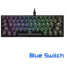 Bàn phím cơ không dây E-DRA EK361W - 61 keys - Blue Switch (Đen)