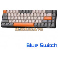 Bàn phím cơ không dây E-DRA EK368L Alpha Blue Switch