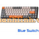Bàn phím cơ không dây E-DRA EK368L Alpha Blue Switch