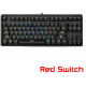 Bàn phím cơ E-DRA EK387 RGB TKL Red Switch