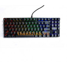 Bàn phím cơ E-DRA EK389 - Red Switch (Đen)