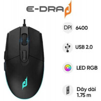 Chuột gaming E-DRA EM6102 (Đen)