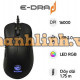 Chuột gaming E-DRA EM660 FPS Pro (Đen)