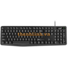 Bàn phím máy tính Genius RS2 KB-117 cổng USB màu đen (GK-190022) (31310016400)