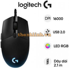 Chuột gaming Logitech G Pro Hero (Đen)