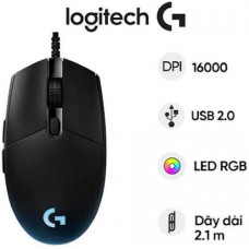 Chuột gaming Logitech G Pro Hero (Đen)