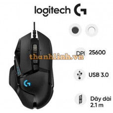 Chuột gaming Logitech G502 HERO (Đen)
