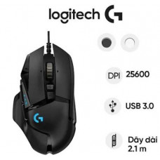 Chuột gaming Logitech G502 HERO (Đen)