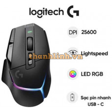 Chuột gaming không dây Logitech G502 X Plus