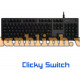 Bàn phím cơ gaming Logitech G512 GX (Clicky) (920-008949)