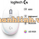 Chuột gaming không dây Logitech G705 Off-white Aurora Collection (910-006369)