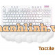 Bàn phím gaming không dây Logitech G715 TKL Off-white Tactile Aurora Collection (920-010467)