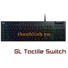 Bàn phím cơ Logitech Gaming G813 (Full Size/GL Tactile) (920-008995)