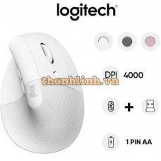 Chuột không dây bluetooth công thái học Logitech Lift Vertical