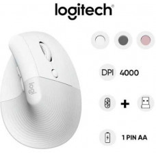 Chuột không dây bluetooth công thái học Logitech Lift Vertical