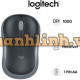 Chuột máy tính không dây Logitech M186 (Xám)