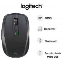 Chuột máy tính không dây Logitech Mx Anywhere 2S (Đen)