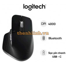 Chuột không dây bluetooth Logitech MX Master 3 for MAC (Đen Xám)