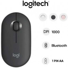 Chuột không dây bluetooth Logitech Pebble M350 (Đen)