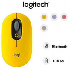 Chuột không dây bluetooth Logitech POP (Vàng)