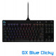 Bàn phím cơ Logitech Pro Gaming (GX Blue Clicky) (Đen) (920-009396)