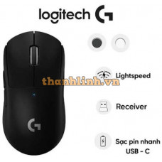 Chuột gaming không dây Logitech Pro X Superlight 2 (Đen)