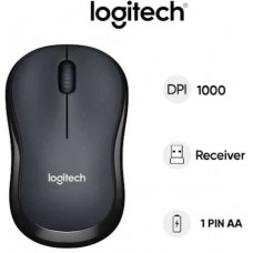 Chuột không dây Logitech Silent M220 (Đen)