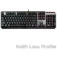 Bàn phím cơ gaming MSI Vigor GK50 Low Profile (Đen)