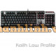 Bàn phím cơ gaming MSI Vigor GK50 Low Profile (Đen)