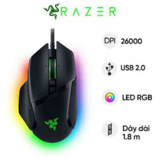 Chuột gaming Razer Basilisk V3 (RZ01-04000100-R3M1) (Đen)