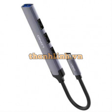 Hub USB Type-C 4 Trong 1 LDNIO DS-34U