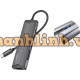 Hub Chia 4 Trong 1 Tyрe-C -> HDMI + USB + CardReader + PD Grey LDNIO DS-56H