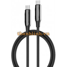 Cáp Type-C 240W Dài 2m Grey LDNIO LC922C