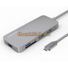 HUB TYPE-C -> 2 USB 3.0 + USB 2.0 + HDMI + TF + SD LENOVO (C107GY)