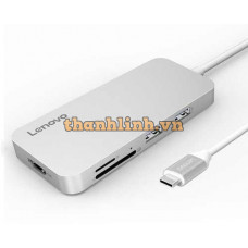 HUB TYPE-C -> 2 USB 3.0 + USB 2.0 + HDMI + TF + SD LENOVO (C107SL)
